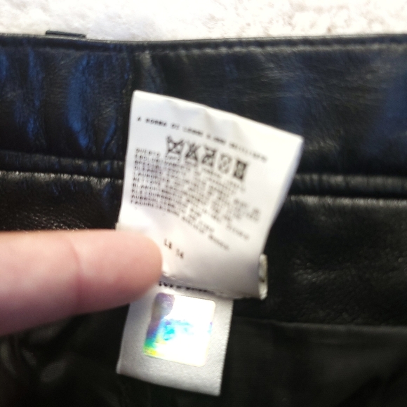 Dolce & Gabbana Y2K Lace Up Kick Out Leather Pant - Picture 4 of 7